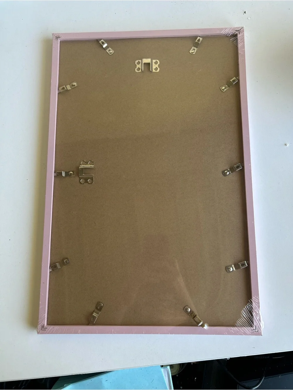 Pastel Pink Photo Frame for Wall Display